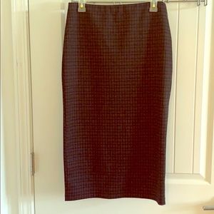 base color is black with light gray and maroon